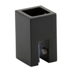 Lodret glasbeslag for 20x20 mm