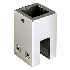 Lodret glasbeslag for 20x20 mm