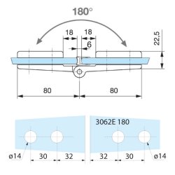 Coralia 3062.** brusehngsel