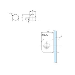 3065.**.0 fastglasbeslag