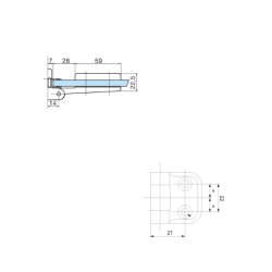 Coralia SQ 3069.**.0SQ brusehngsel
