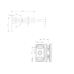 Mar&eacute;va 3160.** brusehngsel