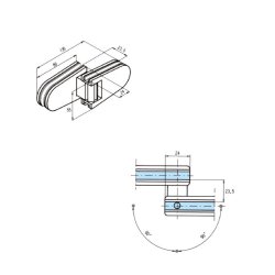 Marva 3163.** brusehngsel 