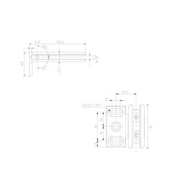 Marine 3260.**.0RCV brusehngsel