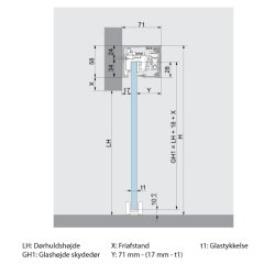36.300 Muto L80 komplet st for enkeltdr