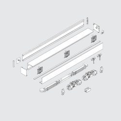 36.514 Muto XL150 komplet st for enkeltdr