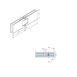 Marine SQ 3662.30.0RSQ brusehngsel