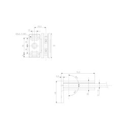 Carr&eacute;a 3760.**.0RSQ brusehngsel