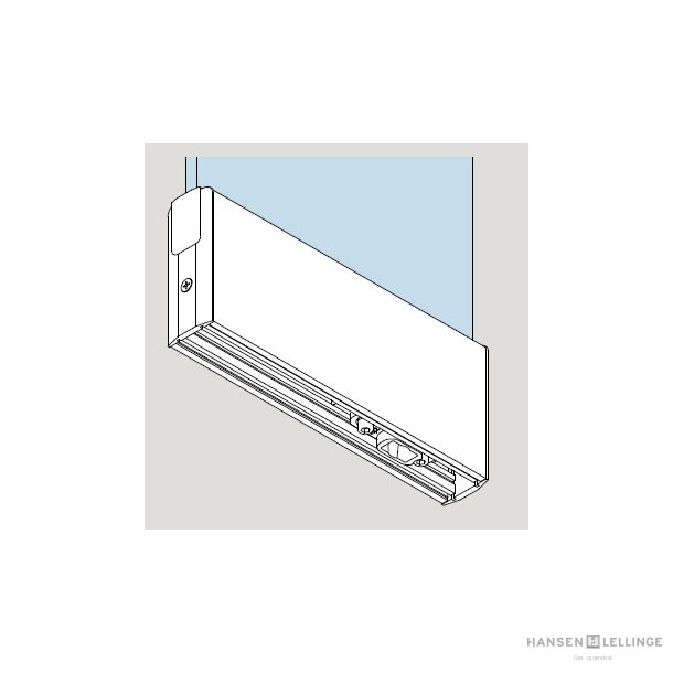 Dorma 40.701 TP Easy Safe u/l�s bund m/BTS-indsats alu natur max 1.200 mm 