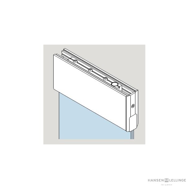 Dorma 40.702/802 TP Easy Safe u/l�s top  alu m/PT-indsats, alu natur max 1.200 mm 