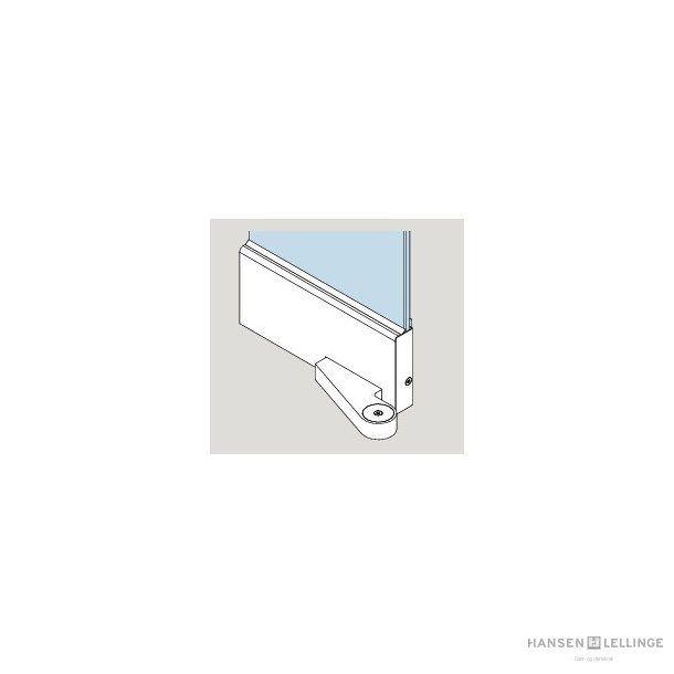Dorma 40.739/741 TA Easy Safe venstre/h�jre bund u/l�s, m/BTS-indsats alu natur anslagsd�r, m/fri bagkant