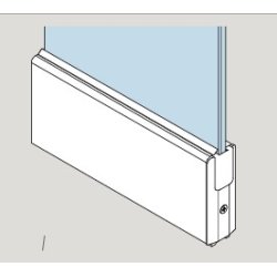 Klemskinne bund - TP Easy Safe alu natur