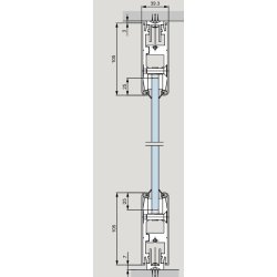 Klemskinne bund - TP Easy Safe alu natur