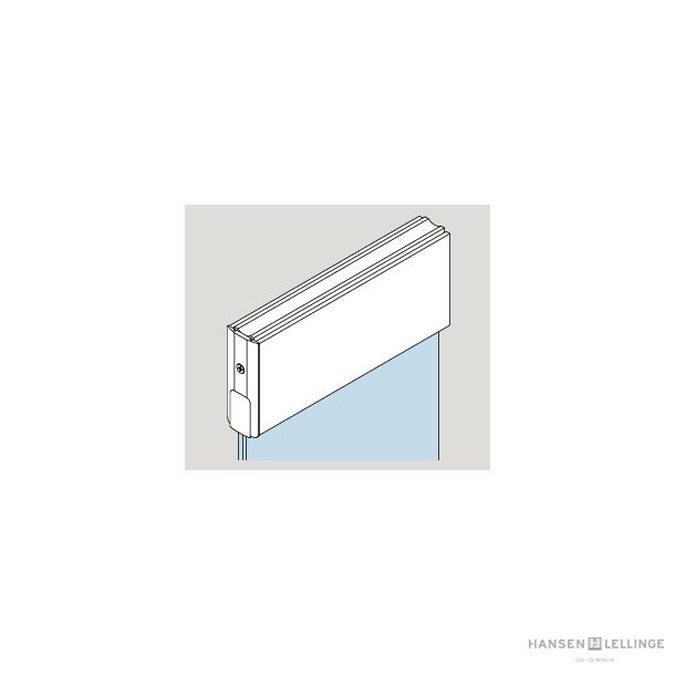 Klemskinne top - TP Easy Safe alu natur