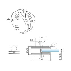 4861 rundt klembeslag