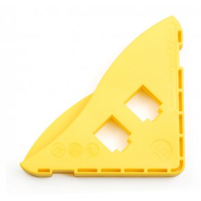 Hjrnebeskytter 15 mm gul