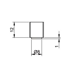 UV magnethold inkl. modstykke 