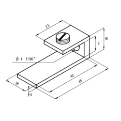 Stremler 5631.30.0 hyldeholder