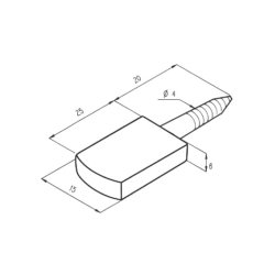 5660.**.5 hyldebrer 25 mm