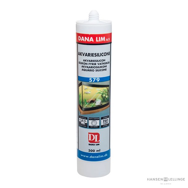 Akvariesilicone 579, 300 ml transparent