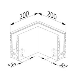 6020 Indvendigt/udvendigt hjrne