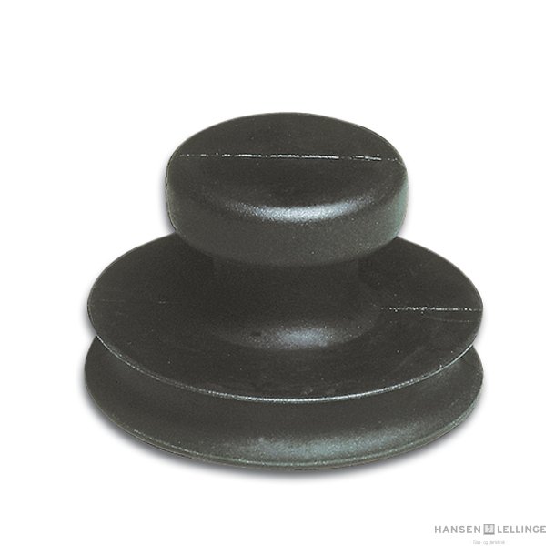 Veribor sort 50 med knop 5 kg