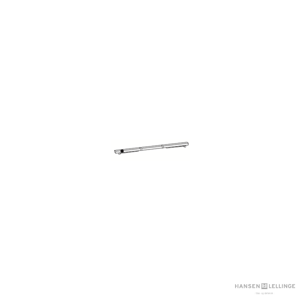 Dorma 64122001 GSR-EMF 1G/V slv, m. ABDL og drvlger 