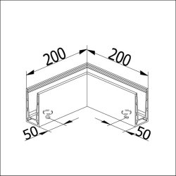 6500 Indvendigt/udvendigt hjrne