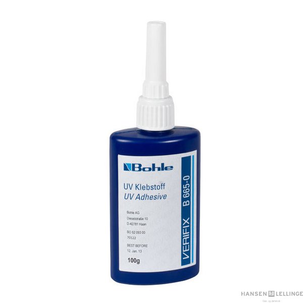 UV lim 665-0 - glas/glas