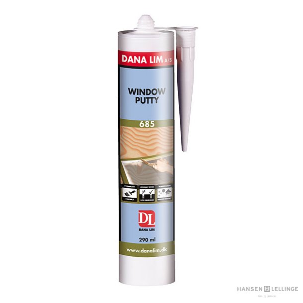 Window Putty 685, 290 ml