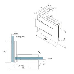 BF112 70.184.*** brusehngsel