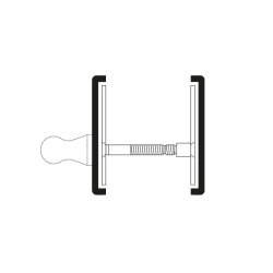 7140 Roset med underskilt