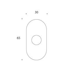 7194 grebsroset med underskilt til smalprofildre 