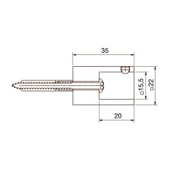 8494 Vgbeslag for stabilisationsstang