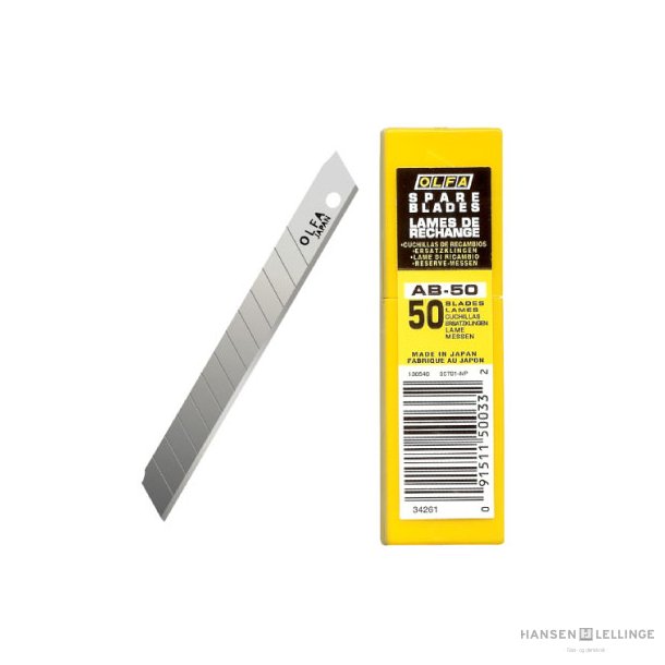 Olfa knivblade AB-50