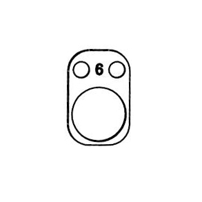 Abloy cylinderadapter 2,5 mm