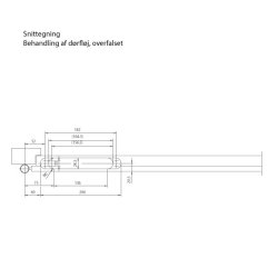 Activestop 163411 indbygningsdrlukker