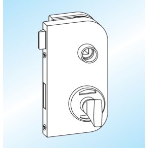 Glasdrs WC ls Atelier alu