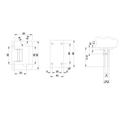 DO 305 lille brusehngsel