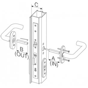 Abloy EA288 grebspind 47/50 mm