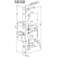 Abloy EL420 motorls st smalprofil