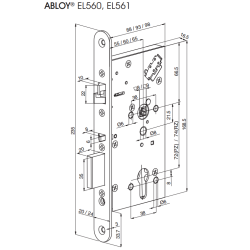 Abloy EL561 magnetl�s
