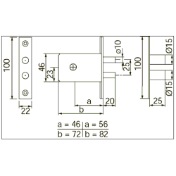Assa Abloy Ikon ekstrals 3211