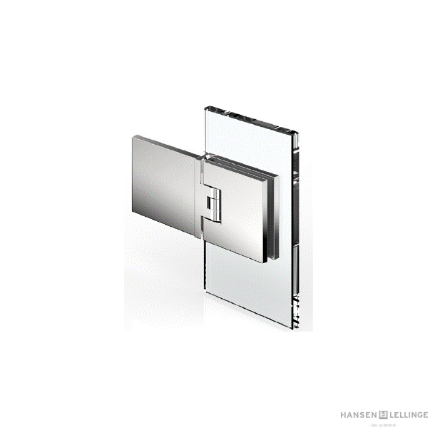 Flamea+ 8133ZN* brusehngsel glas-vg 180&deg;