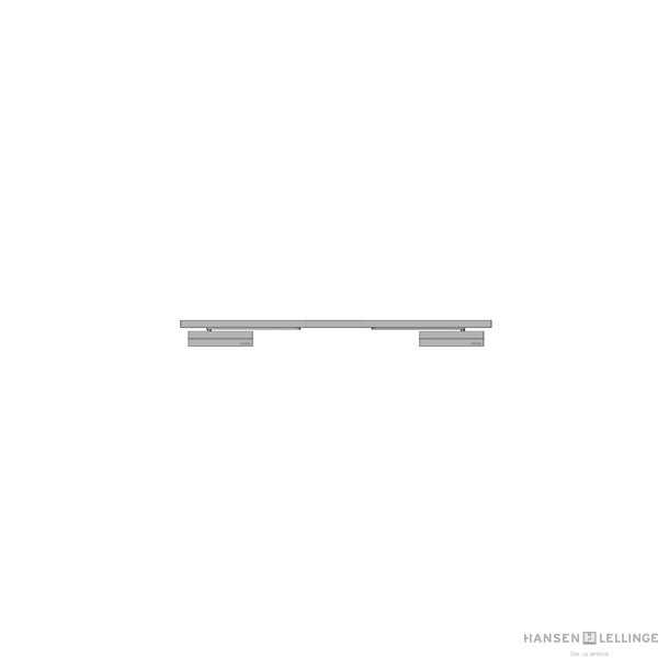 Assa Abloy DC700 m. dobbeltdrsskinne