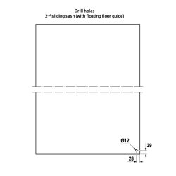 Portavant 60 twinline hjre komplet st, vg