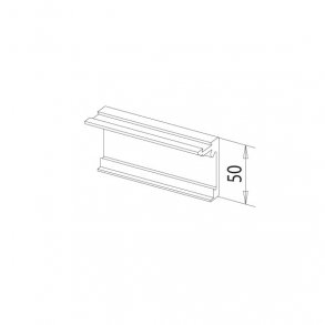 KR50 grundprofil 39*50 mm