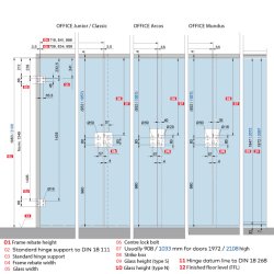 11.284/11.285 Office Classic ls uden cylinder