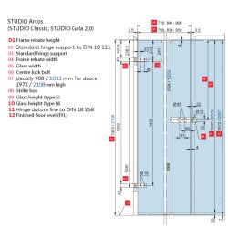 10.007 Studio Classic ls for KABA cylinder