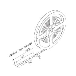LED Basic-Tape 300 dioder